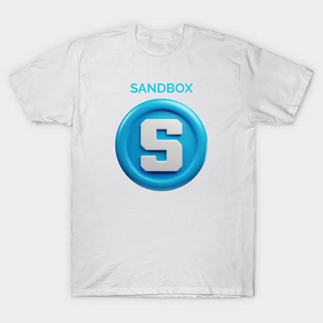 SANDBOX cryptocurrency T-Shirt by YousifAzeez